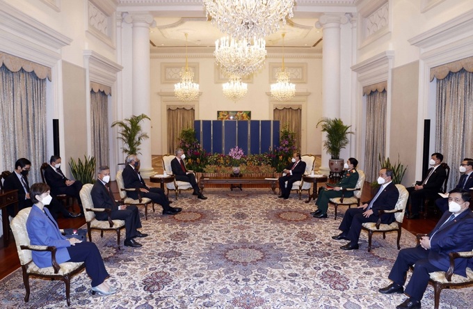 Vietnam, Singapore upbeat about growing strategic partnership - 2 Vietnam, Singapore upbeat about growing strategic partnership - 2