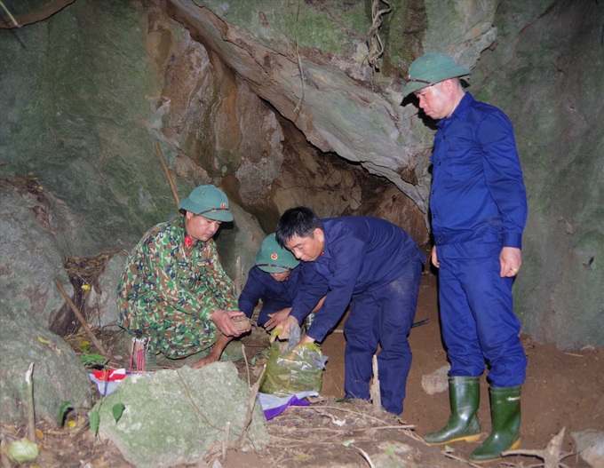 Remains of 22 soldiers found at Quang Tri mountain and caves - 2 Remains of 22 soldiers found at Quang Tri mountain and caves - 2