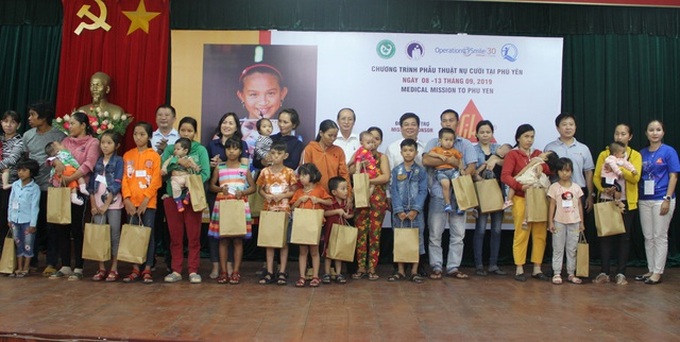 Free surgery for children with cleft palate held in Phu Yen - 1