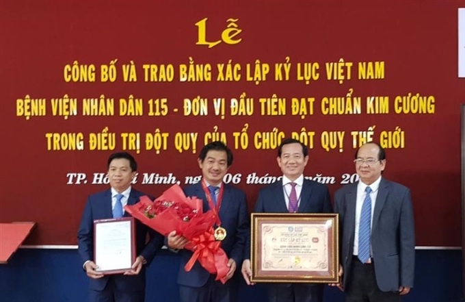 First Vietnam hospital awarded Diamond Status for stroke treatment - 1 First Vietnam hospital awarded Diamond Status for stroke treatment - 1
