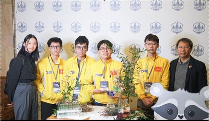 Vietnamese students win gold, bronze medals at Russia’s chemistry competition - 1 Vietnamese students win gold, bronze medals at Russia’s chemistry competition - 1