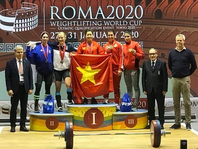 Duyen bags three golds in 2020 Roma Weightlifting World Cup - 1
