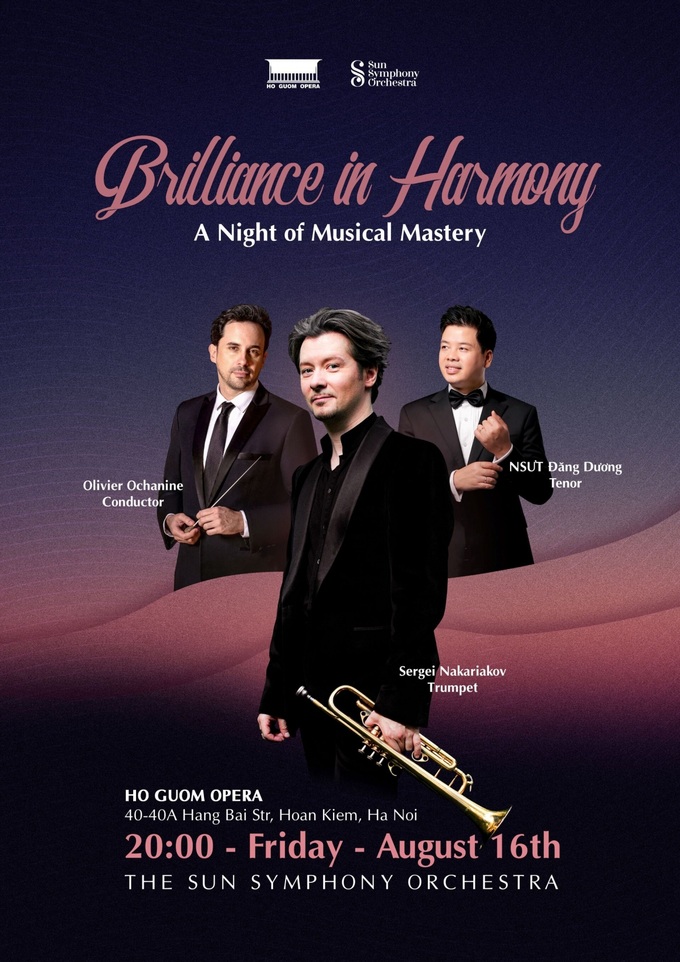 World stars to descend on Hanoi for “Brilliance in Harmony” concert - 1 World stars to descend on Hanoi for “Brilliance in Harmony” concert - 1