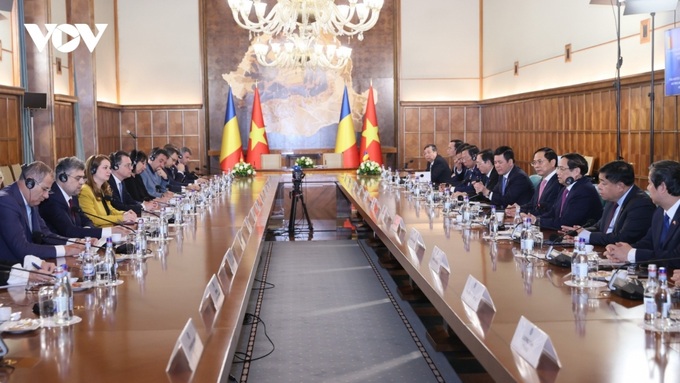 Vietnam, Romania hold high-level talks - 1