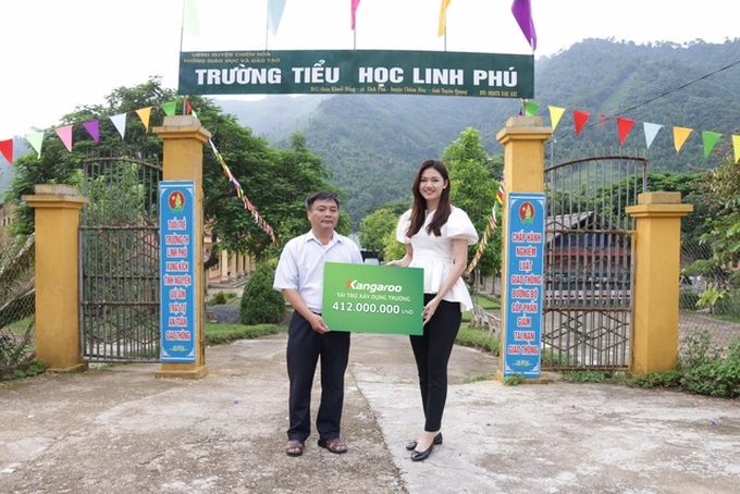 Kangaroo Group donates VND412m to mountainous school - 1 Kangaroo Group donates VND412m to mountainous school - 1