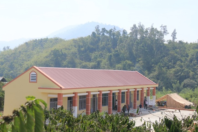 Dantri/DTiNews builds new school in central highlands - 1 Dantri/DTiNews builds new school in central highlands - 1