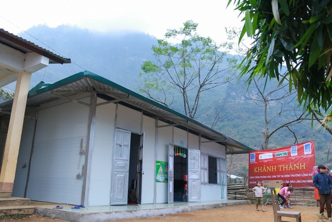 New Dantri classroom opened in Cao Bang - 3 New Dantri classroom opened in Cao Bang - 3