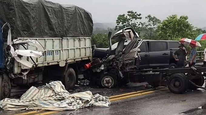 Noi Bai-Lao Cai Expressway accident kills one - 1