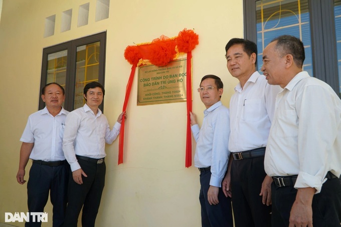 Dantri completes school upgrade project in Thanh Hoa - 1