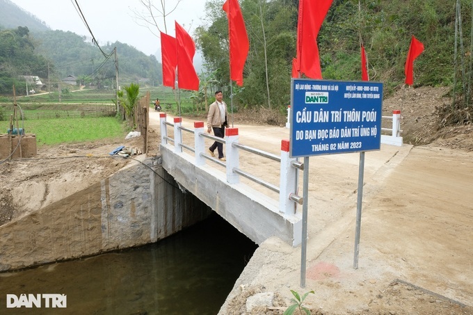 New Dantri bridge opens in Tuyen Quang - 2 New Dantri bridge opens in Tuyen Quang - 2