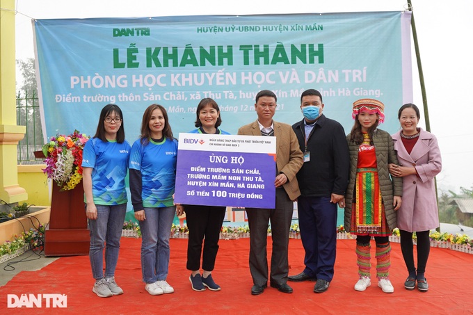 Dantri/Dtinews builds new classrooms for children in Ha Giang - 9