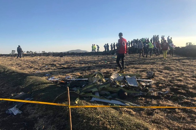 Ethiopian Airlines Boeing crashes killing all 157 on board - 1