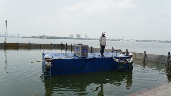 West Lake pollution reduces with new technology - 1 West Lake pollution reduces with new technology - 1