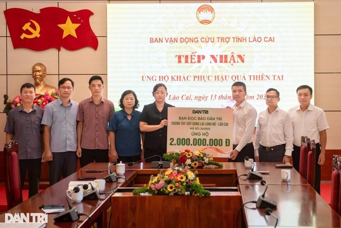 Dantri Newspaper gathers over VND6.30 billion for typhoon victims - 1