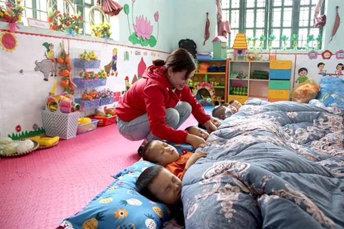 Lao Cai keeps students warm during cold winter - 1 Lao Cai keeps students warm during cold winter - 1