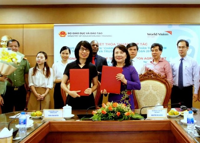 MoET & World Vision act to stop violence against children - 1 MoET & World Vision act to stop violence against children - 1