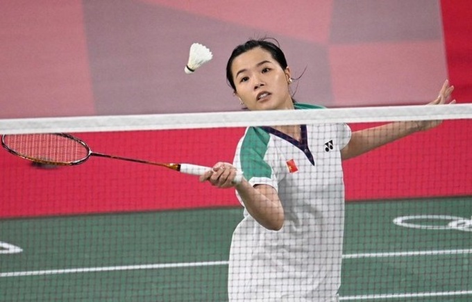 Vietnamese female badminton player wins first game at Tokyo 2020 Olympics - 1