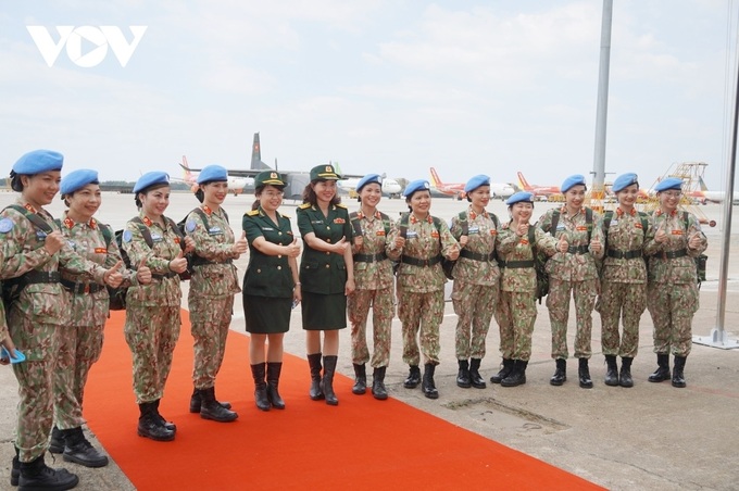 Vietnamese peacekeeping force leave on duty at UNISFA - 1