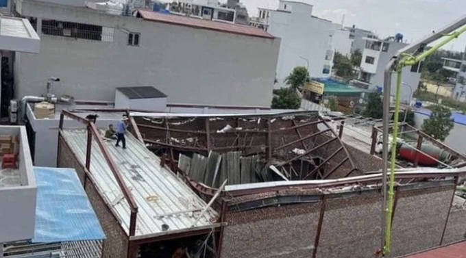 Three die, five injured in Thai Binh construction accident - 1 Three die, five injured in Thai Binh construction accident - 1