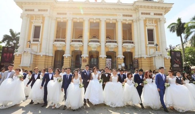 Hanoi to hold mass wedding for 30 couples - 1 Hanoi to hold mass wedding for 30 couples - 1