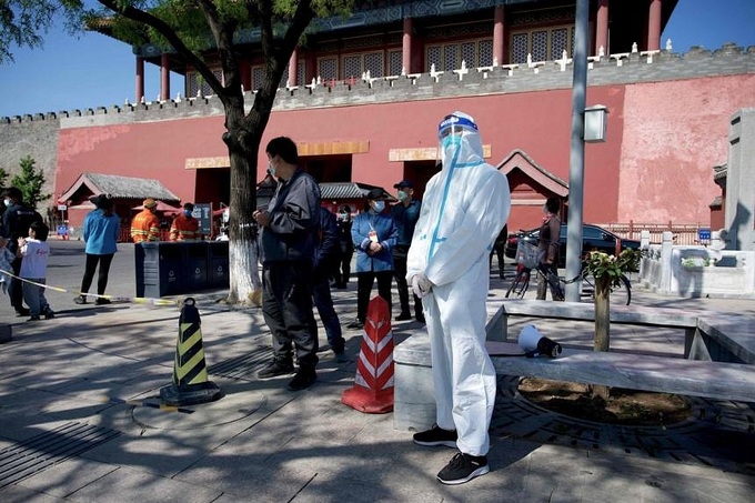 Beijing tourist sites empty in Covid-stalked public holiday - 1 Beijing tourist sites empty in Covid-stalked public holiday - 1