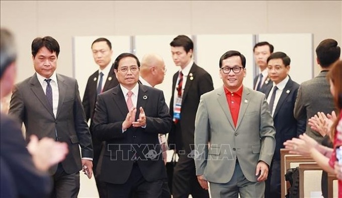 PM attends announcement of direct Hanoi-Hiroshima air route - 1