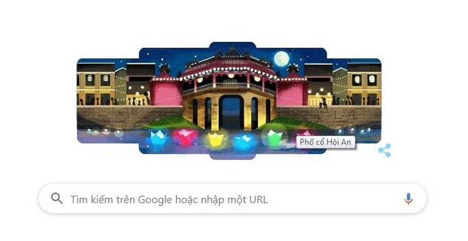 Google marks Hoi An’s Full Moon Lantern Festival - 1 Google marks Hoi An’s Full Moon Lantern Festival - 1