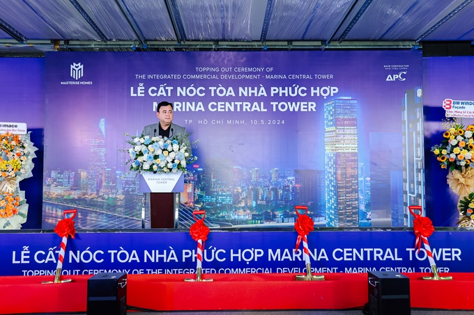 Masterise Homes officially tops out Marina Central Tower - 3