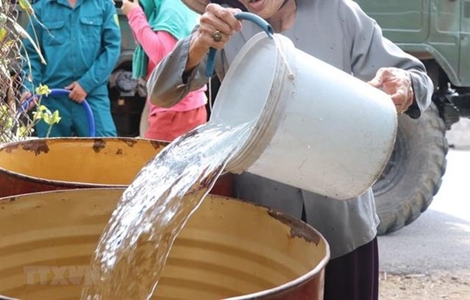 Nearly 10,000 households in Tra Vinh lack fresh water - 1