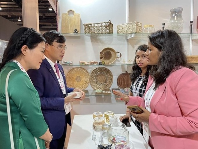 Nearly 50 Vietnamese companies join trade promotion event in India - 1 Nearly 50 Vietnamese companies join trade promotion event in India - 1
