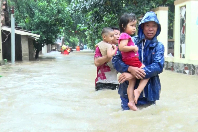 Tam Dao heavily flooded after 60-year record rainfall - 2