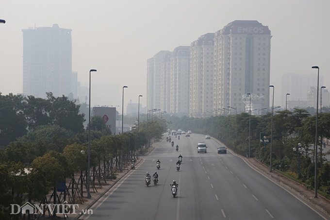 Terrible air pollution continues ravaging Hanoi - 3 Terrible air pollution continues ravaging Hanoi - 3