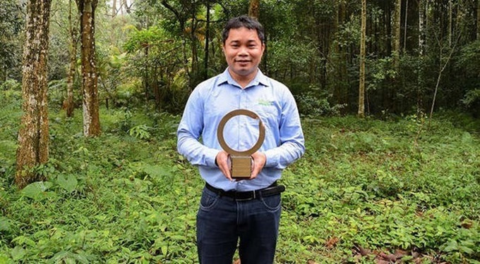 First Vietnamese conservationist receives largest environment award - 1 First Vietnamese conservationist receives largest environment award - 1