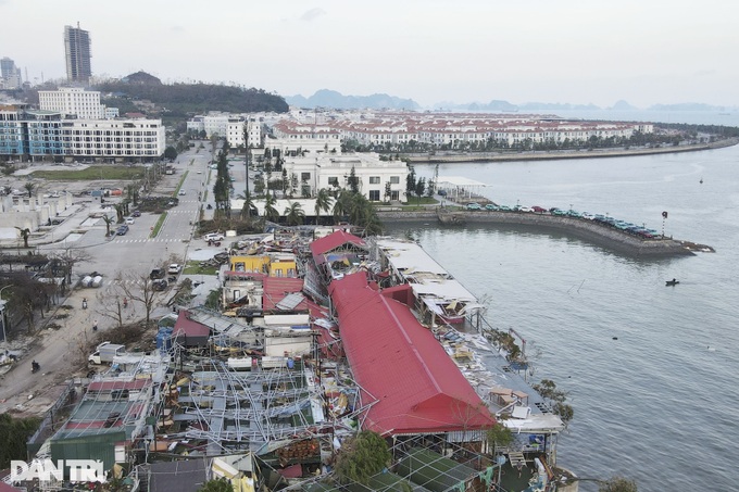 Quang Ninh tourism hub devastated after typhoon. - 7