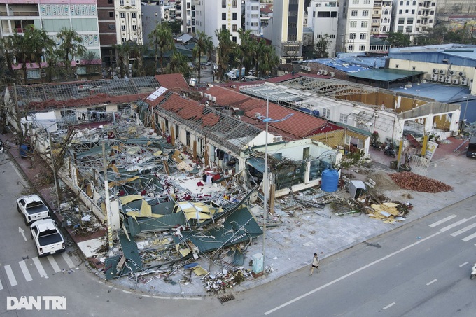 Quang Ninh tourism hub devastated after typhoon. - 1