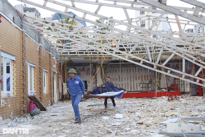 Quang Ninh tourism hub devastated after typhoon. - 4