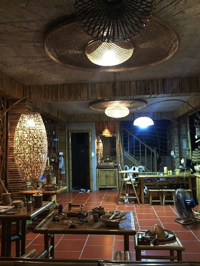 Unique coconut and bamboo-made house in Hoi An - 4