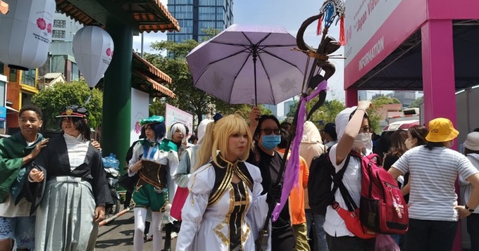 Japan-Vietnam Festival attracts people in HCM City - 1 Japan-Vietnam Festival attracts people in HCM City - 1