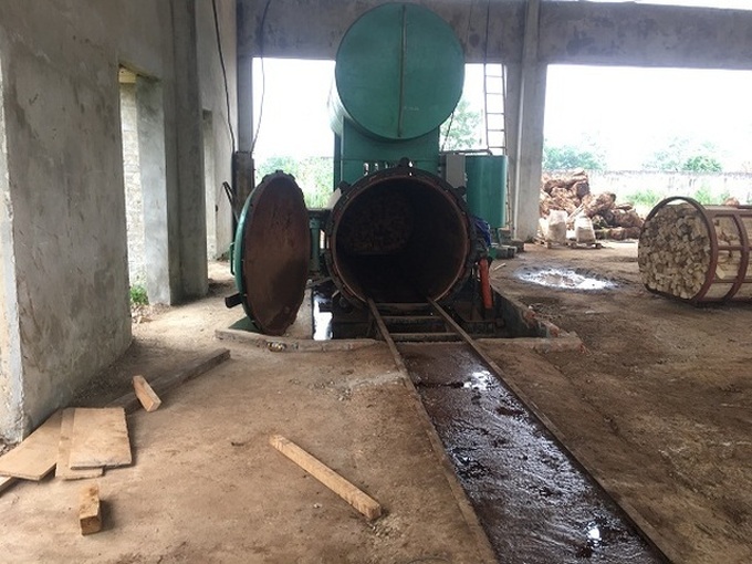 Locals complain over polluting wood processor - 2