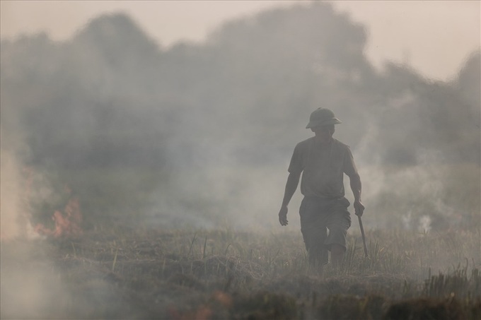 Straw burning worsens Hanoi air pollution - 5