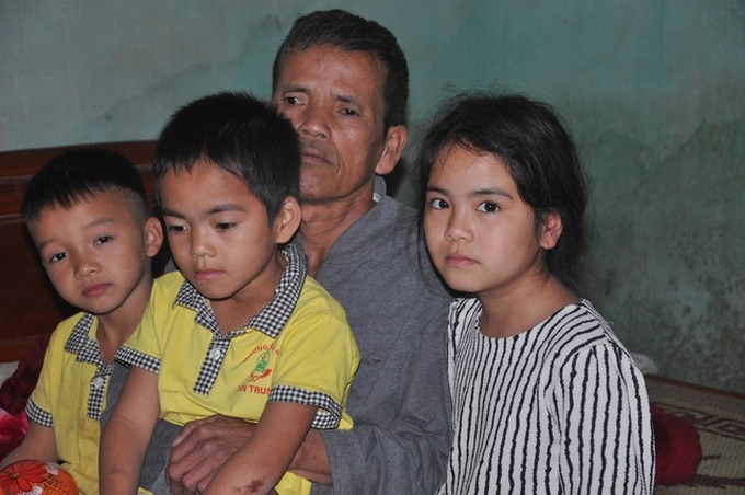 Three abandoned children in Bac Giang in desperate need of help - 1 Three abandoned children in Bac Giang in desperate need of help - 1