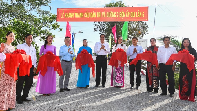 Second Dantri Bridge opened in Can Tho - 1