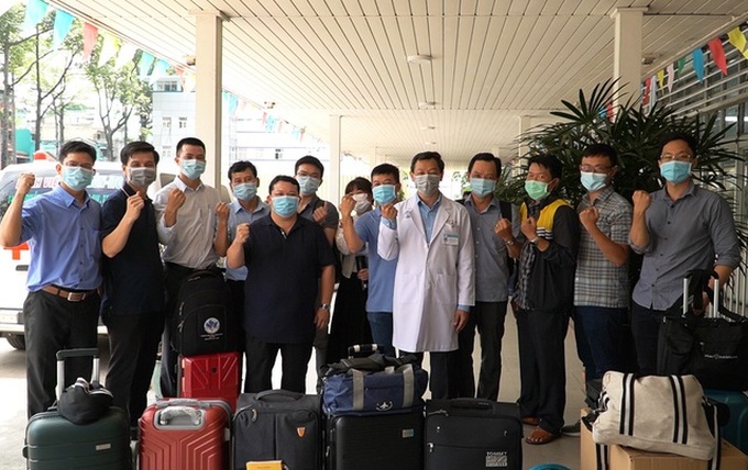 Covid-19 field hospital construction underway in Kien Giang - 1