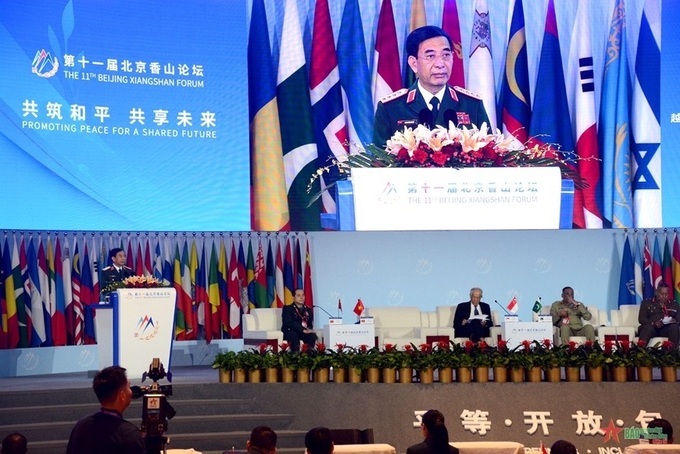 Vietnam proposes measures to address global security threats at Beijing Xiangshan Forum - 1