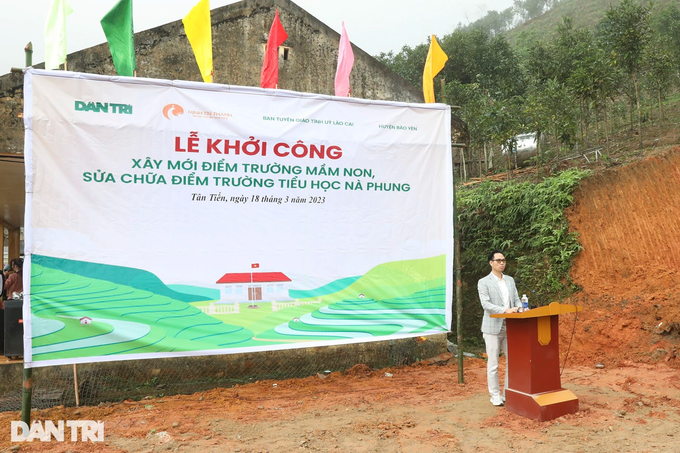 Dantri starts new school project in Lao Cai - 7 Dantri starts new school project in Lao Cai - 7