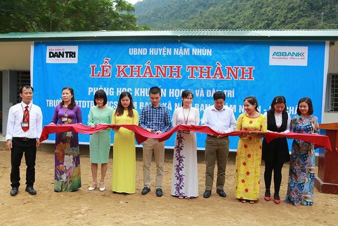 New Dantri classroom opened in Lai Chau - 1 New Dantri classroom opened in Lai Chau - 1