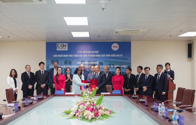US Export-Import Bank signs USD500 million MoU with Vietnam Development Bank - 1
