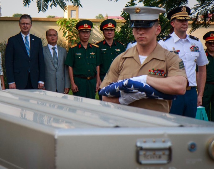 The United States holds 154th repatriation ceremony in Vietnam - 1 The United States holds 154th repatriation ceremony in Vietnam - 1