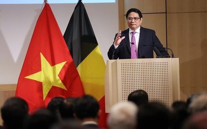 PM attends Vietnam-Belgium Business Forum in Brussels - 1 PM attends Vietnam-Belgium Business Forum in Brussels - 1
