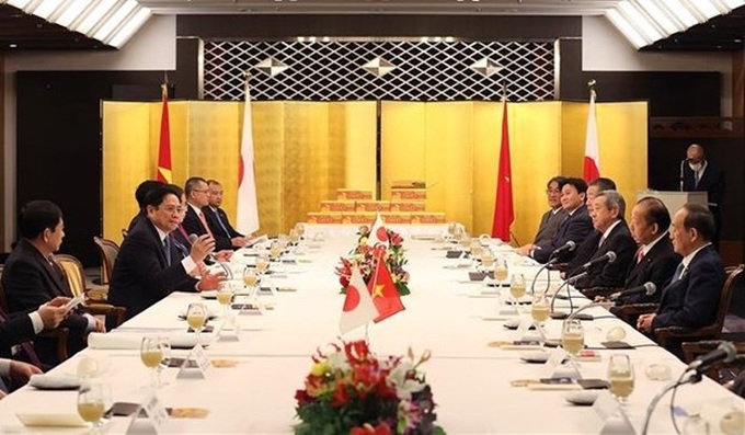 Prime Minister meets with former Japanese PM, head of parliamentary friendship alliance - 1